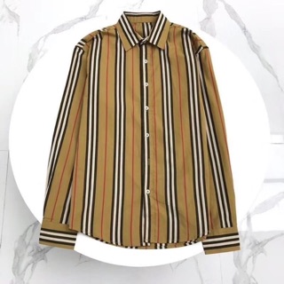 เสื้อเชิ้ตแขนยาวNew Burberry shirt