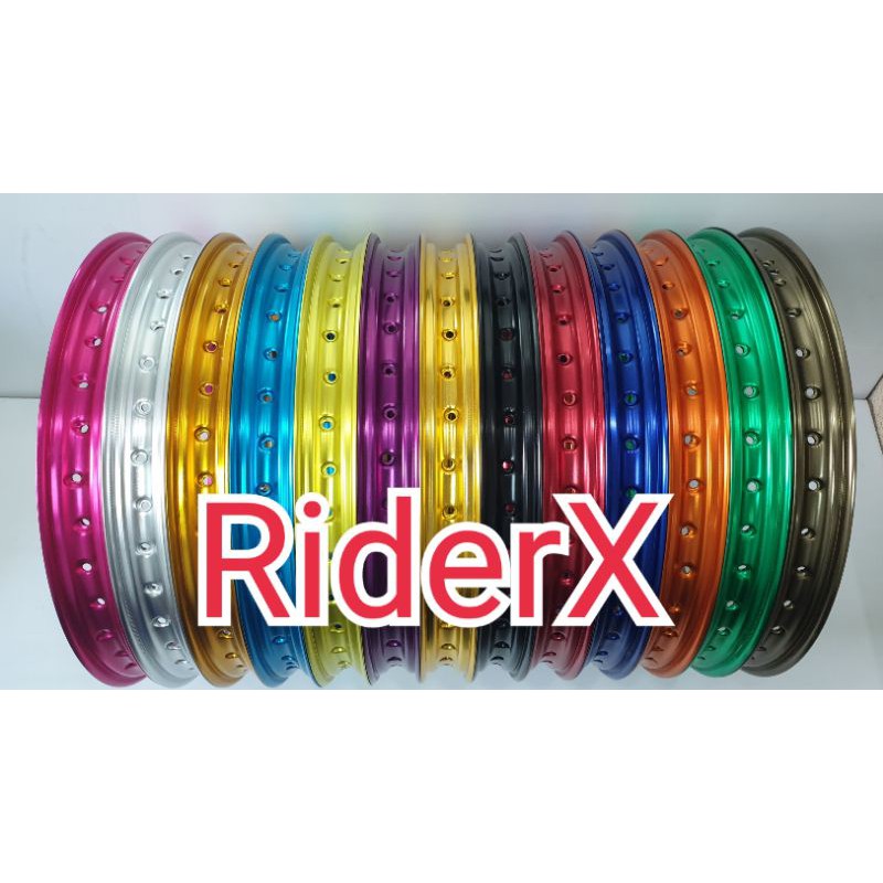 RiderXวงล้อ 1.20×17, 1.40×17 ราคาคู่ได้ 2 วง สีสวย ราคาประหยัด น้ำหนักเบา ผลิตได้มาตรฐาน คุณภาพส่งออก