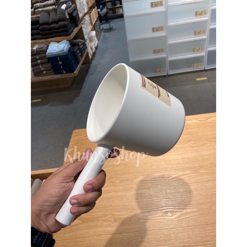 [MUJI] ขันตักน้ำ มีด้ามจับ - One Handle Pail - รูปที่ 2