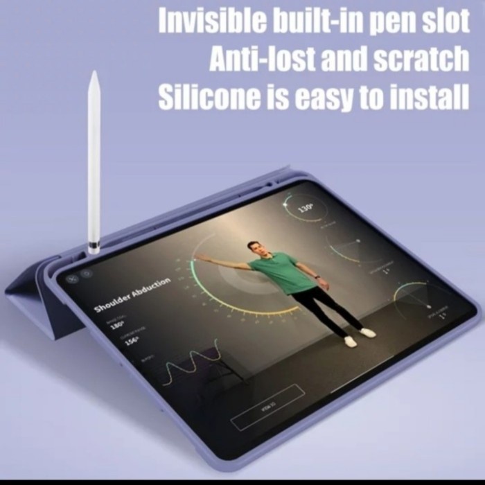 Samsung Tab S6 lite SM-P615 smart Case flip cover with slot pen holder