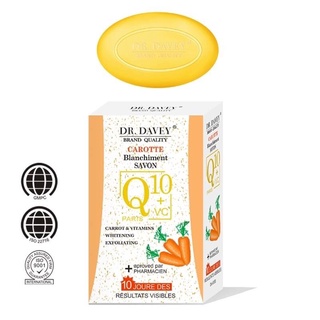 Dr. Davey Carrot And Vitamins Whitening Soap Q10+VC 100g.