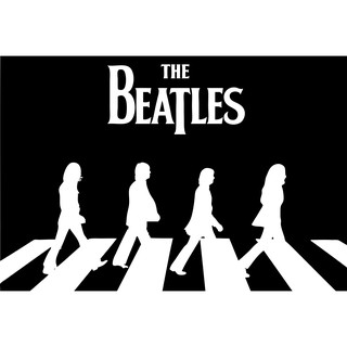 โปสเตอร์ The Beatles John Lennon Paul McCartney โปสเตอร์ วอลเปเปอร์ ตกแต่งผนัง Poster โปสเตอร์วินเทจ โปสเตอร์วงดนตรี