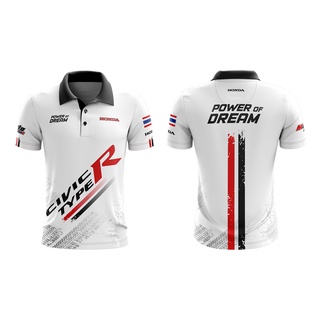 MOTOSHIRT เสื้อโปโล HONDA HON-A01-20