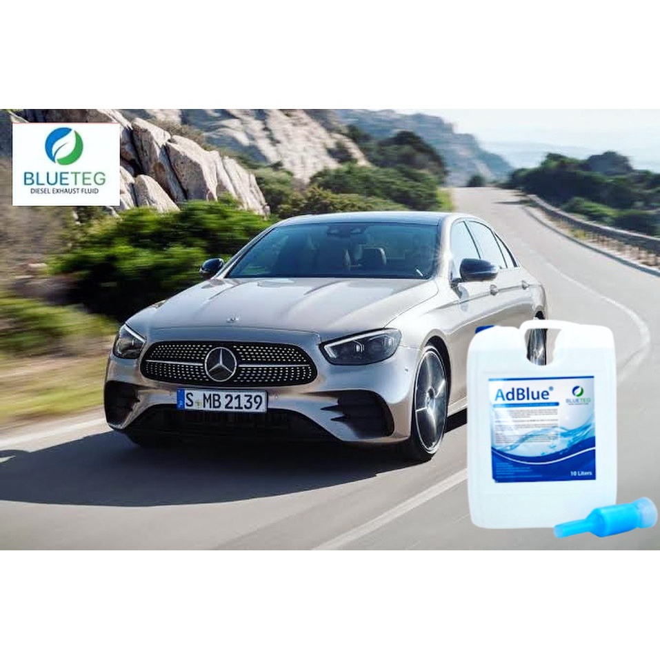น้ำยา AdBlue ยี่ห้อ BLUETEG ขนาด 10ลิตร น้ำยาบำบัดมลพิษในเครื่องยนต์ดีเซล ใช้ได้กับทุกรถที่ต้องการ A