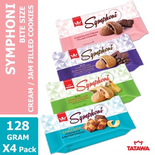 Tatawa Symphoni Cookies [128g x 4 pkts]