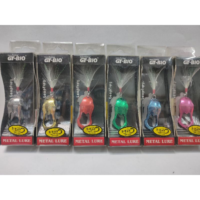 GT-BIO Leapfrog Spoon 10g เหยื่อตกปลา