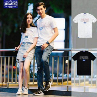 AQUANINE TICKER TIC เสื้อยืด T-shirt streetwear