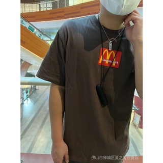 [S-5XL] [SR-STUDIO] เสื้อยืดแขนสั้น ทรงหลวม พิมพ์ลาย Travis Scott Joint JACK สไตล์ฮิปฮอป แฟชั่นฤดูร้อน