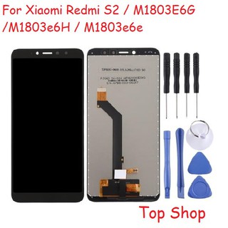 จอชุด LCD+Touch หน้าจอ+ทัช For Xiaomi Redmi S2 / M1803E6G /M1803e6H / M1803e6e งานมีคุณภาพ สีขาวดำ ฟรีชุดไขควง