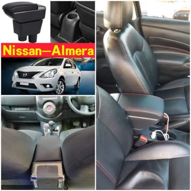 อัลเมร่า almera เก่า เครื่อง1200cc ที่พักแขน ตรงรุ่นแท้ เบาะไสล้ ไม่เด้ง ตรงรุ่นไม่ต้องเจาะรถ