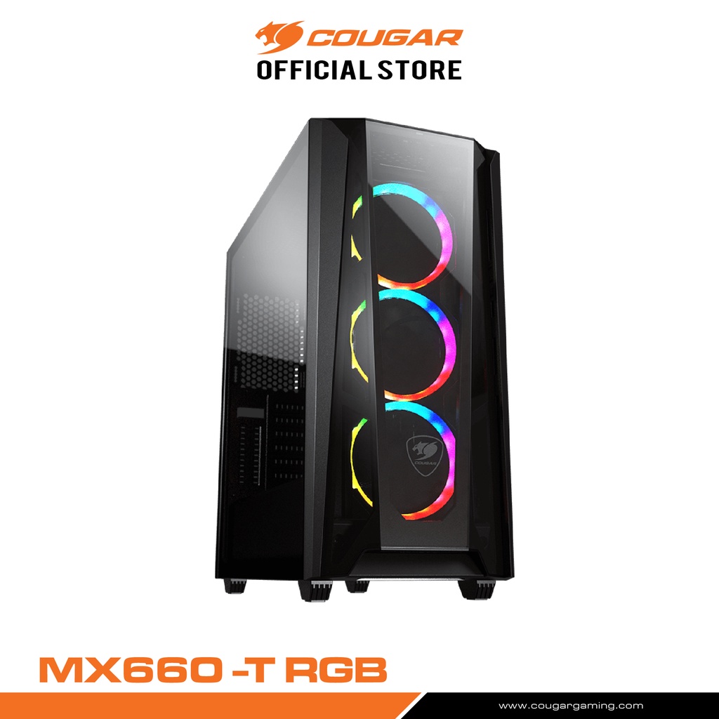COUGAR MX660-T RGB : ATX Case เคสคอม ประกัน 1 ปี