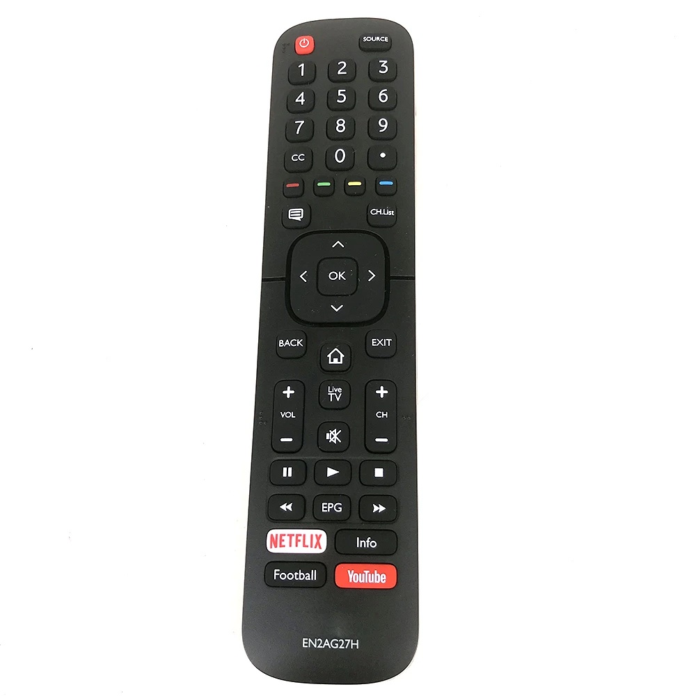 En2ag27h สําหรับรีโมทคอนโทรลทีวี LCD HISENSE พร้อมแอป NETFLIX YouTube DEVANT HISENSE EN2AJ27H EN2AG2
