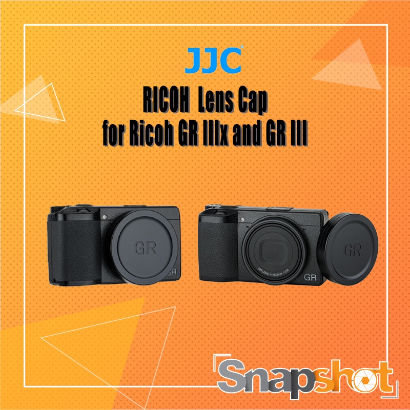 Ricoh Lens Cap for Ricoh GR IIIx, GR III ฝาปิดหน้าเลนส์ jjc [LC-GR3]