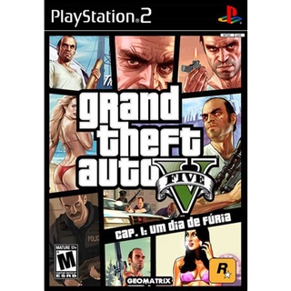 Grand Theft Auto V แผ่นเกมส์ PS2