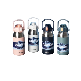 กระบอกน้ำเก็บความเย็น cille / DODGE vacuum bottle 1.0L / 1.7L สแตนเลส 316