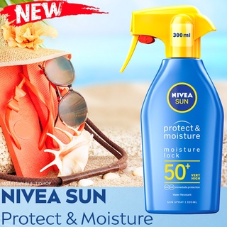 Nivea Sun Protect & Moisture Trigger Spray SPF50+ Sunscreen …