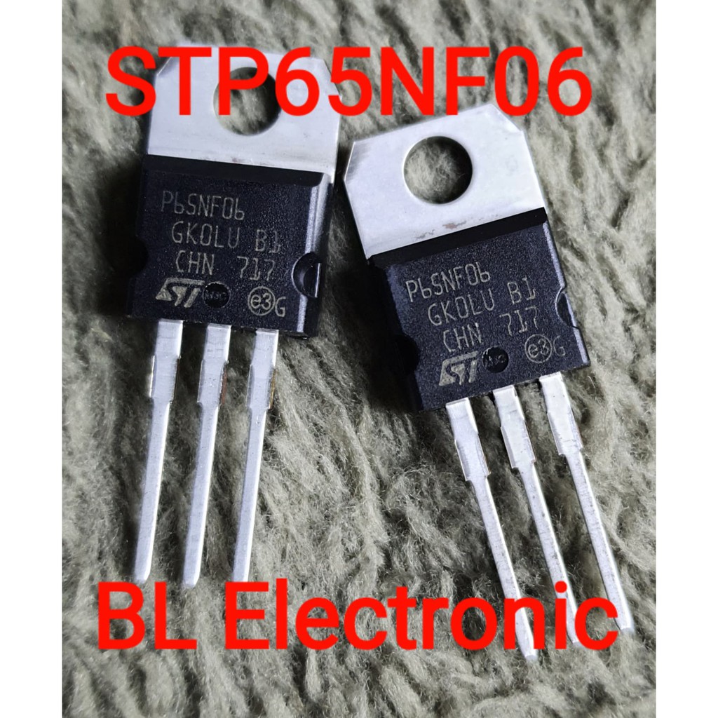 stp65nf06 STP65NF06   5ชิ้น N-channel Mosfe 65A 60V
