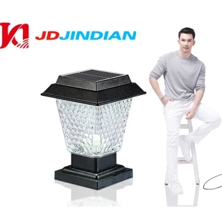 🔥โคมไฟโซล่าเซลล์ ไฟหัวเสาทรงกลม JD-X79-JD-X89 ใช้พลังงานแสงอาทิตย์