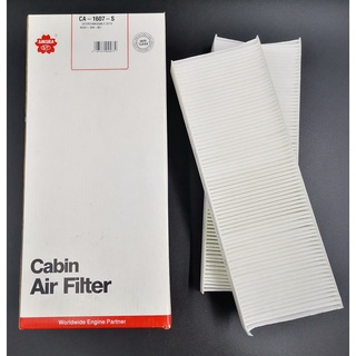 กรองแอร์/กรองปรับสภาพอากาศ Cabin Air Filter HONDA ACCORD G6(โฉมงูเห่า) ปี 1998-2002 1ชุด มีทั้งหมด2ชิ้น SAKURA