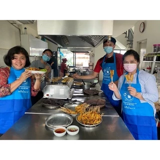 ผงหมักหมูสะเต๊ะสำเร็จรูป ใช้หมักหมูสะเต๊ะ ไก่ ตับสะเต๊ะนุ่มหอมกลมกล่อมสูตรมืออาชีพโดยโรงเรียนสอนทำอาหารบ้านอาจารย์ลักษณ์