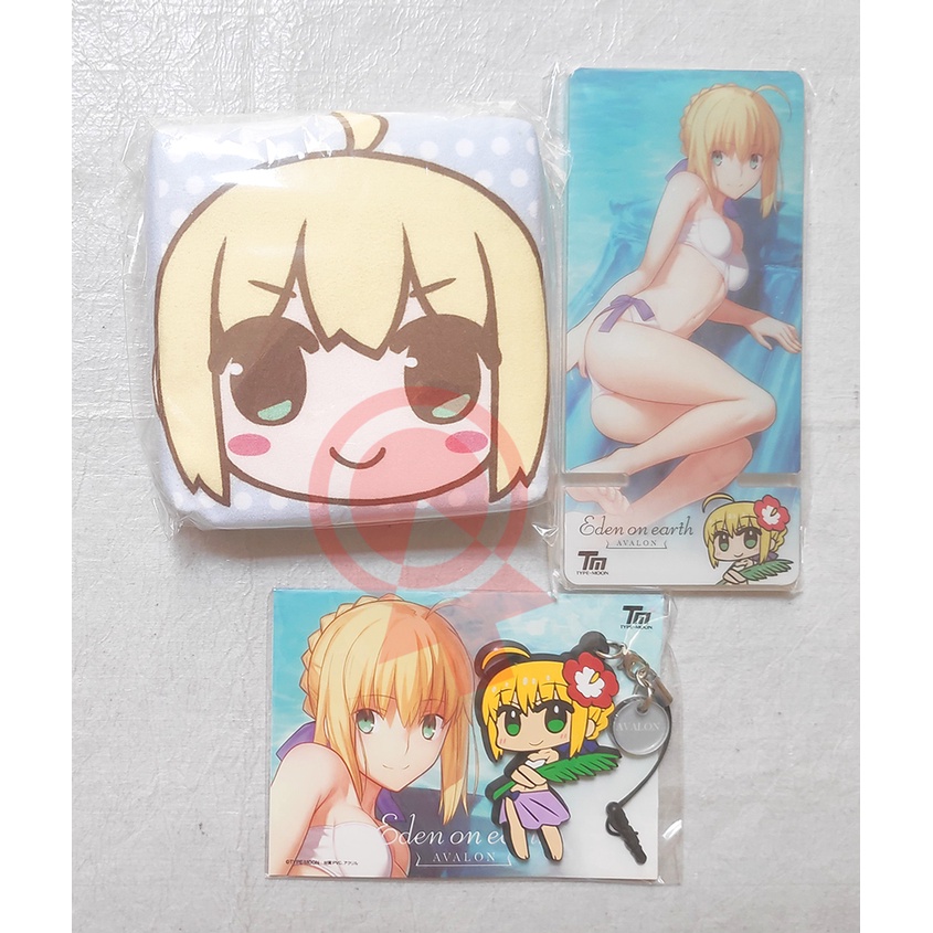 Fate Stay Night FGO C86 Stand น้ํายาทําความสะอาดยาง Saber Artoria Altria Set