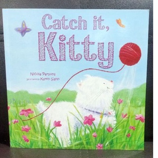 หนังสือภาพ ปกอ่อน Catch it, Kitty