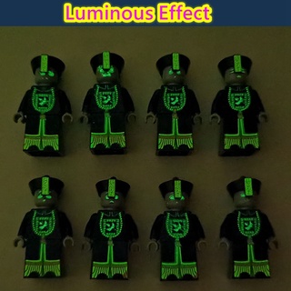 Ching Ying Lam Horror Movie Luminous Zombie Building Blocks ของเล่นสําหรับเด็ก Minifigures Birthday Gift