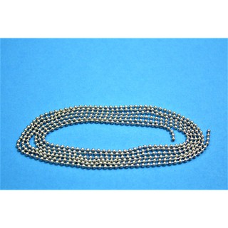 โซ่สแตนเลสไข่ปลา ยาว 59 นิ้วครึ่ง (6 เส้น), Stainless Round Metal Chain - 59 1/2 inches long (6 chains)