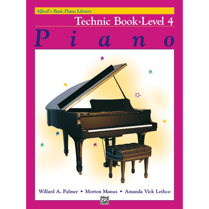 Alfred's Basic Piano Library: Technic Book 4