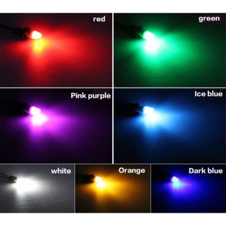 5.22.211 ไฟติดรถยนต์ ไฟส่องป้ายทะเบียนรถยนต์ ไฟ LED T10 ขนาดเล็ก 5W สีส้ม