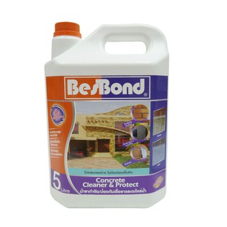 MILDEW PROTECTION BESBOND 5L. CLEAN น้ำยาฆ่าเชื้อราป้องกันตะไคร่ BESBOND 5L. หมั่นโป๊ว เคมีภัณฑ์ก่อสร้าง วัสดุก่อสร้าง M