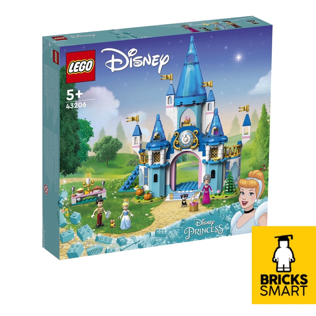 43206 LEGO Disney Cinderella and Prince ปราสาทแห่งเสน่ห์ (365 ชิ้น)