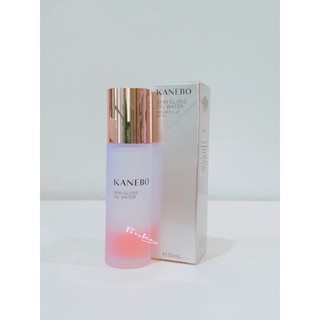 เอสเซนส์สีชมพู+ออยล์-เพื่อผิวกระจ่างใส-Kanebo-Skin-Gloss-Oil-Water-50ml