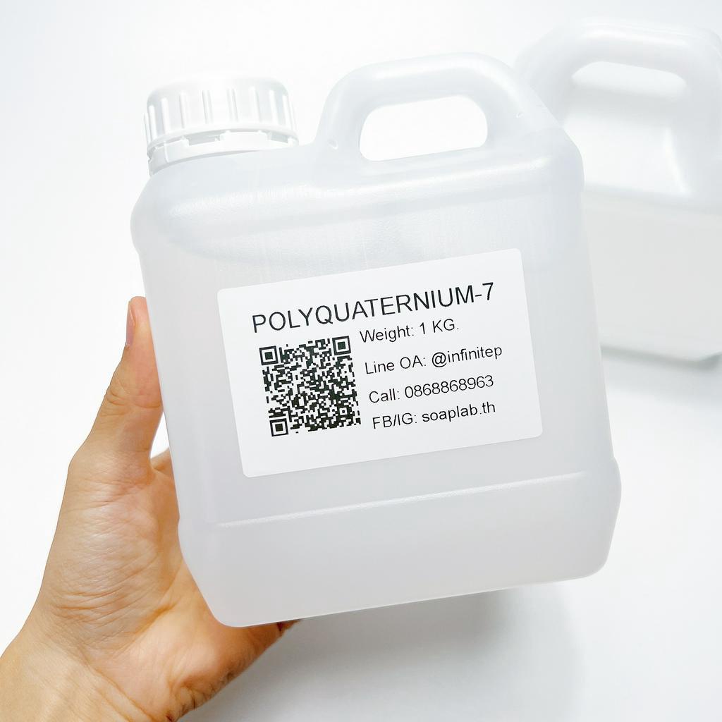 Polyquaternium-7 (PQ7) สารให้ความนุ่มลื่นแก่เส้นผม - silicone free