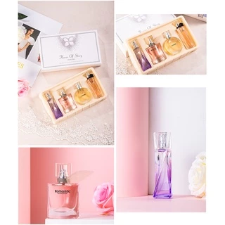 เซ็ตน้ําหอม น่ําหอม 25ml*4 น้ำหอมฟีโรโมน น้ําหอมผู้หญิงติดทนนาน น้ำหอมธรรมชาติ ส่งจากกรุงเทพ