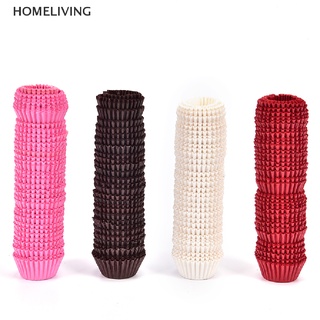 Home กระดาษรองอบคัพเค้ก มัฟฟิน ขนาดเล็ก สีพื้น 500 ชิ้น