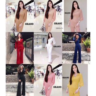💗⚡️ชุดเที่ยว ไปงาน จั้มสูทขายาว เนื้อผ้าซาร่าพื้น ทรงสวยเริศ ลูกคุณหนูต้องมา ลูกผู้ดีต้องมีค่ะ