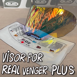 VISOR FOR REAL เฉพาะรุ่น VENGER PLUS ที่เป็นลาย SPEED ONE ( รุ่นปี 2021 )