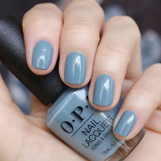 OPI สี Alpaca my bags โทนสีฟ้าอมเทา แท้ 💯%