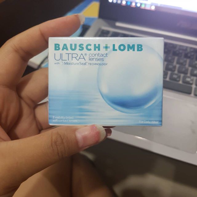 (ส่งฟรี) คอนแทคเลนส์ bausch and lomb ultra