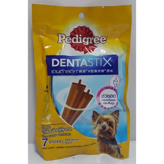 Pedigree Dentastix เดนต้าสติกสำหรับสุนัขพันธ์ตุ๊กตา 60 กรัม