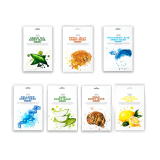 TENZERO SHEET MASK แผ่นมาส์กหน้า 7 สูตร #TENZERO #10ปัญหาผิวจะกลายเป็น0