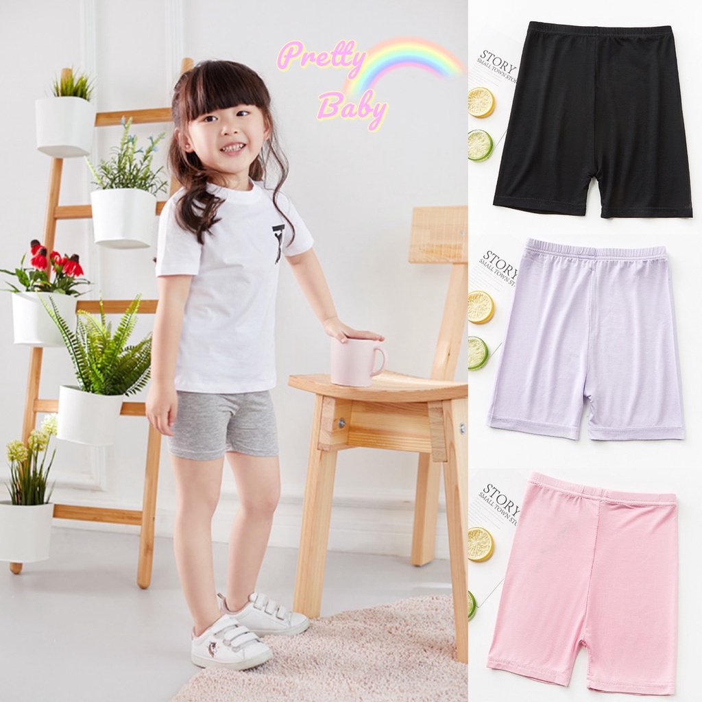 PRETTY BABY กางเกงในเด็ก กางเกงซับในเด็ก กางเกงสามส่วน(269)