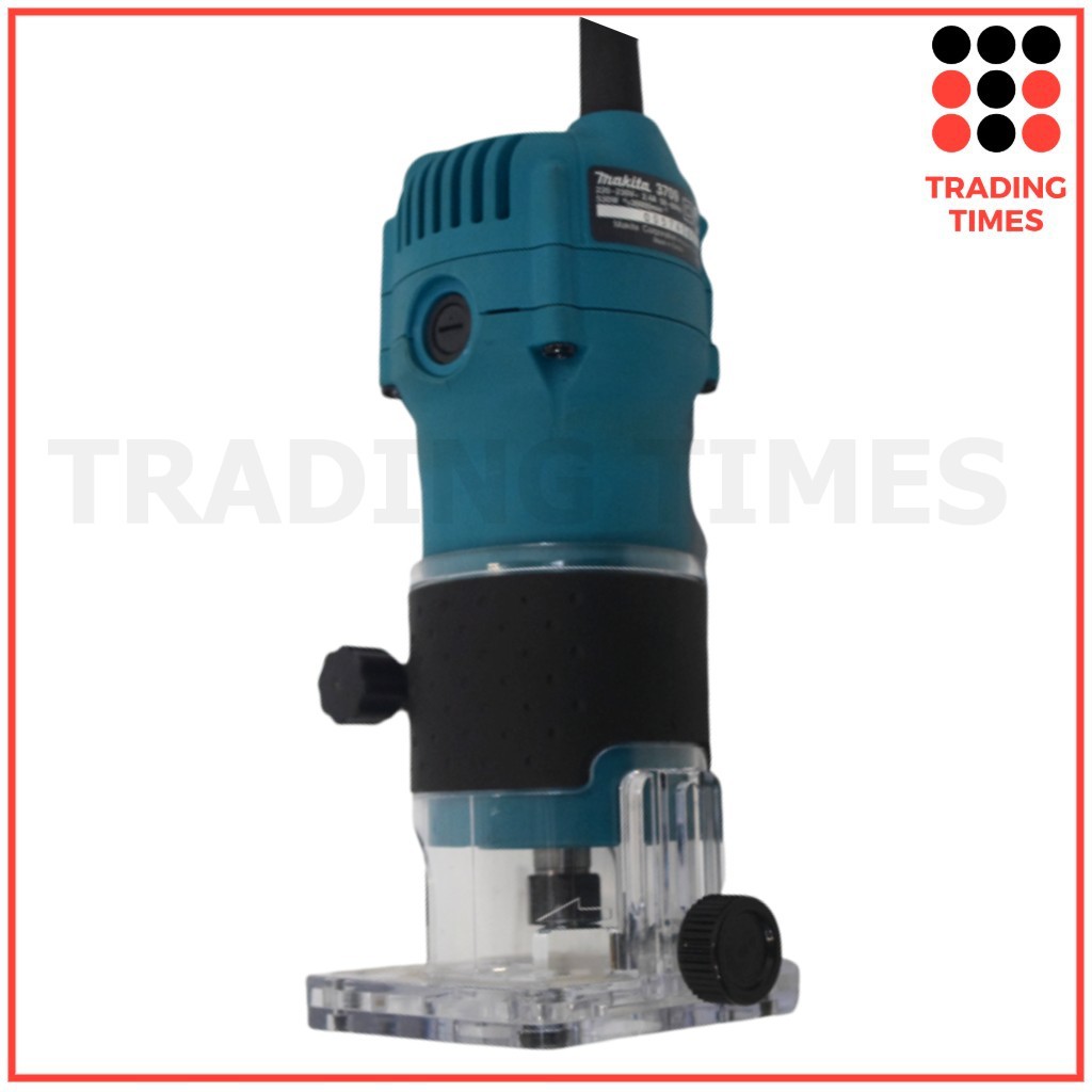 ชุดสุดคุ้ม ! MAKITA 3709 ทริมเมอร์ 1/4 + ชุด ดอกทริมเมอร์ รูปที่ 4
