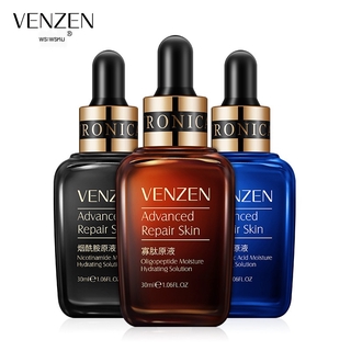 VENZENสารละลาย Nicotinamide ซ่อมแซมผิวกระจ่างใสหล่อลื่นRejuvenation Serumเซรั่มผลิตภัณฑ์ดูแลผิวไวท์เทนนิ่งสิว