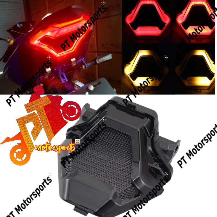 Yamaha Y15 V1 V2 R25 MT07 ไฟท้าย Led TST ฟรีฝาถังน้ํามัน Enkei