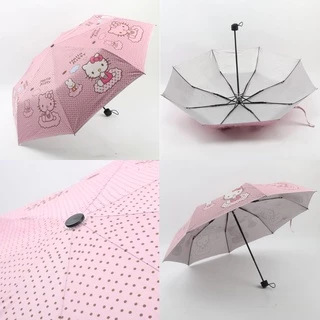ร่มพับพกพา กันแดด กันUV ลายการ์ตูน Umbrella | Bluerubystore