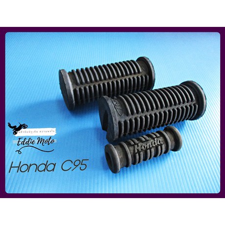 FRONT PEGS & KICK START RUBBER SET Fit For HONDA C95 C92 CA92 CA95 // ยางพักเท้าหน้า ยางคันสตาร์ท