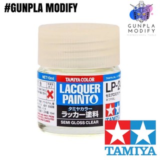 TAMIYA LP24 เคลียร์กึ่งเงา สูตรแลคเกอร์ Lacquer 10 ml