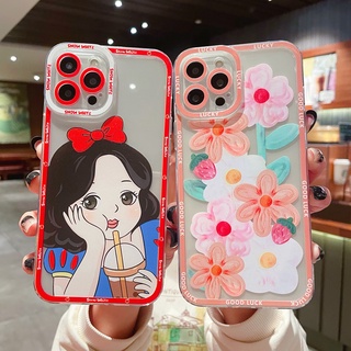 เคส Xiaomi Mi 13 12T 11T Pro 11i 12 Pro 11 Lite 5G NE Ultra 10 10T Lite 5G 10s 8 9 A3 เคส ดอกไม้ นิ่ม เคสกันกระแทก การ์ตูน